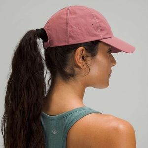 Lululemon soft baller hat spiced chai pink